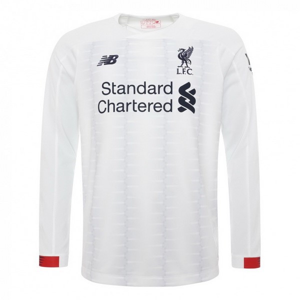 Tailandia Camiseta Liverpool 2ª ML 2019 2020 Blanco